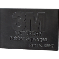 Raclette en caoutchouc Wetordry, 3", Caoutchouc CSL Industriel Inc.