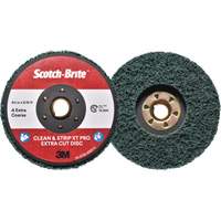 Scotch-Brite Clean & Strip XT Pro Extra Cut Disc, 4-1/2" Dia., Extra Coarse Grit, Aluminum Oxide CSL Industriel Inc.