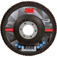769F Quick Change Flap Disc, 4-1/2" x 7/8", Type 27, 80+ Grit, Ceramic CSL Industriel Inc.