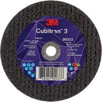 Cubitron 3 Cut-Off Wheel, 4" x 0.035", 3/8" Arbor, Type T1, Ceramic, 21000 RPM CSL Industriel Inc.