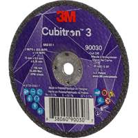 Cubitron 3 Cut-Off Wheel, 3" x 0.035", 1/4" Arbor, Type T1, Ceramic, 21000 RPM CSL Industriel Inc.