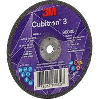 Cubitron 3 Cut-Off Wheel, 3" x 0.035", 1/4" Arbor, Type T1, Ceramic, 21000 RPM CSL Industriel Inc.