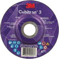 Cubitron 3 Cut-Off Wheel, 4-1/2" x 0.04", 7/8" Arbor, Type T27, Ceramic, 13300 RPM CSL Industriel Inc.