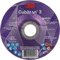 Cubitron 3 Cut-Off Wheel, 4-1/2" x 0.045", 7/8" Arbor, Type T27, Ceramic, 13300 RPM CSL Industriel Inc.