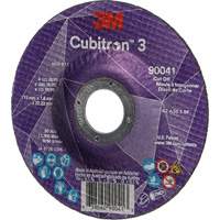 Cubitron 3 Cut-Off Wheel, 4-1/2" x 0.045", 7/8" Arbor, Type T27, Ceramic, 13300 RPM CSL Industriel Inc.