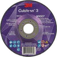 Cubitron 3 Depressed Centre Grinding Wheel, 5" x 1/4", 7/8" Arbor, Ceramic, Type T27 CSL Industriel Inc.