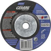 Meule Gemini, 4-1/2" x 1/4", Arbre 5/8"-11, Oxyde d'aluminium, Type 27 CSL Industriel Inc.