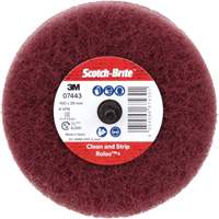 Scotch-Brite Roloc Plus General Purpose Scuffing Wheel, 4" Dia. CSL Industriel Inc.