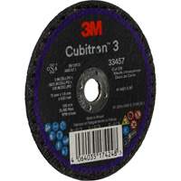 Cubitron 3 Cut-Off Wheel, 3" x 0.063", 3/8" Arbor, Ceramic CSL Industriel Inc.