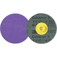 Cubitron 3 Roloc Fibre Disc, 4" Dia., 80+ Grit, Ceramic CSL Industriel Inc.