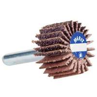 Mini Flap Wheel, Aluminum Oxide, 80 Grit, 1-1/2" x 1-1/2" x 1/4" CSL Industriel Inc.