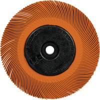 Scotch-Brite Type C Precision Radial Bristle Brush PN-RB with Adapter, Ceramic, 80+ Grit, 6" Dia. CSL Industriel Inc.