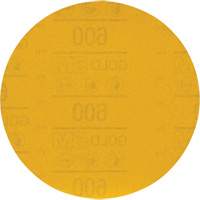 Disque abrasif dor&eacute; Hookit 09260, dia 6", Grain 600, Oxyde d'aluminium, Poids C CSL Industriel Inc.