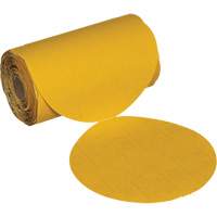 Disque abrasif dor&eacute; en rouleau Stikit 09316, 6" dia., Grain 240, Oxyde d'aluminium CSL Industriel Inc.