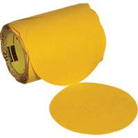 Disque abrasif dor&eacute; en rouleau Stikit 09317, 6" dia., Grain 320, Oxyde d'aluminium CSL Industriel Inc.