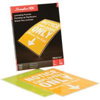 Laminated Letter Size Pouch CSL Industriel Inc.