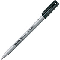 Lumocolor&reg; Non Permanent Fine Tip Black Marker, Black, Fine Tip CSL Industriel Inc.