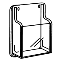 Pr&eacute;sentoirs, Mural, 9 fentes, Plastique, 30" la x 2" p x 36-7/8" h CSL Industriel Inc.