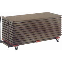 Flat Stacking Table Caddies, 74" W x 31.25" D x 36.25" H CSL Industriel Inc.