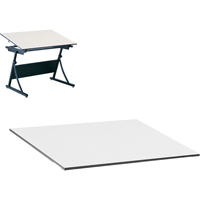 Dessus de table Planmaster, 60" la x 3/4" h, Blanc CSL Industriel Inc.
