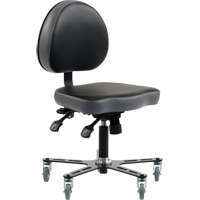 Chaise ergonomique &agrave; inclinaison r&eacute;glable SF180, Mobile, Ajustable Hauteur CSL Industriel Inc.