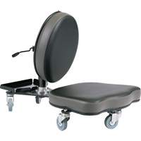 Flex Ergonomic Chair, Vinyl, Black/Grey CSL Industriel Inc.