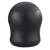 Zenergy Swivel Ball Chair, Vinyl, Black, 250 lbs. Capacity CSL Industriel Inc.