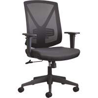 Activ A-47 Synchro Office Chair, Fabric, Black, 275 lbs. Capacity CSL Industriel Inc.