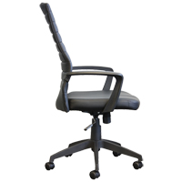 Activ A-128 Office Chair, Polyurethane, Black, 275 lbs. Capacity CSL Industriel Inc.