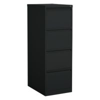 Vertical Filing Cabinet, Steel, 4 Drawers, 18-1/7" W x 25" D x 52" H, Black CSL Industriel Inc.