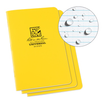 All-Weather Notebook, Soft Cover, Yellow, 48 Pages, 4-5/8" W x 7" L CSL Industriel Inc.