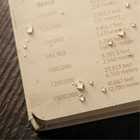 Bound Book, Hard Cover, Tan, 160 Pages, 4-5/8" W x 7-1/4" L CSL Industriel Inc.