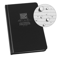 Bound Book, Hard Cover, Black, 160 Pages, 4-5/8" W x 7-1/4" L CSL Industriel Inc.