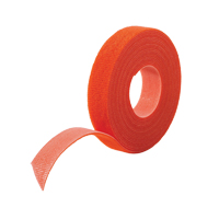 One-Wrap&reg; Cable Management Tape, Hook & Loop, 25 yds x 5/8", Self-Grip, Orange CSL Industriel Inc.