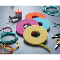 One-Wrap&reg; Cable Management Tape, Hook & Loop, 25 yds x 3/4", Self-Grip, Aqua CSL Industriel Inc.