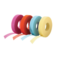 One-Wrap&reg; Cable Management Tape, Hook & Loop, 25 yds x 3/4", Self-Grip, Aqua CSL Industriel Inc.