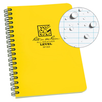 Side-Spiral Notebook, Soft Cover, Yellow, 64 Pages, 4-5/8" W x 7" L CSL Industriel Inc.