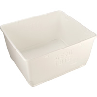 Food Storage Container, Plastic, 108 gal. Capacity, White CSL Industriel Inc.