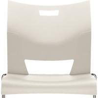 Duet Armless Training Chair, Plastic, 33-1/4" High, 350 lbs. Capacity, White CSL Industriel Inc.