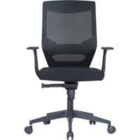 Activ Series Synchro-Tilt Office Chair, Fabric/Mesh, Black, 275 lbs. Capacity CSL Industriel Inc.