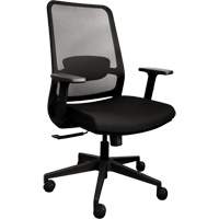 Activ Series Synchro-Tilt Office Chair, Fabric/Mesh, Black, 275 lbs. Capacity CSL Industriel Inc.