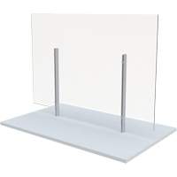 Freestanding Board Mount Sneeze Guard, 36" W x 36" H CSL Industriel Inc.
