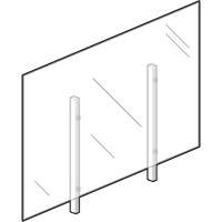 Sneeze Guard, 48" W x 36" H CSL Industriel Inc.