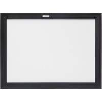 Black MDF Frame Whiteboard, Dry-Erase/Magnetic, 24" W x 18" H CSL Industriel Inc.