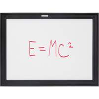 Black MDF Frame Whiteboard, Dry-Erase/Magnetic, 24" W x 18" H CSL Industriel Inc.