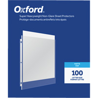 Oxford&reg; Heavyweight Non-Glare Sheet Protectors CSL Industriel Inc.