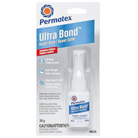Super colle adh&eacute;sive Ultra Bond &agrave; s&eacute;chage rapide, 20 g, Bouteille, Transparent CSL Industriel Inc.