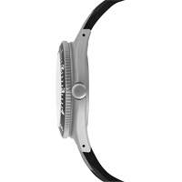 Montre Steel Navigator sur ensemble bracelet en caoutchouc noir de trois morceaux, Num&eacute;rique, &agrave; piles, 41 mm, Noir CSL Industriel Inc.