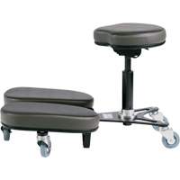 STAG4 Adjustable Kneeling Chair, Vinyl, Black/Grey CSL Industriel Inc.