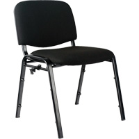 Chaises empilables, Tissu, Hauteur 32", Capacit&eacute; 250 lb, Noir CSL Industriel Inc.